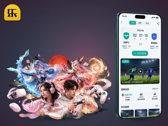 装好乐竞体育 APP，看球体验更流畅